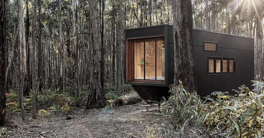 Modern Wood Cabin