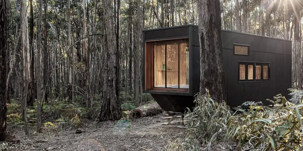 Modern Wood Cabin
